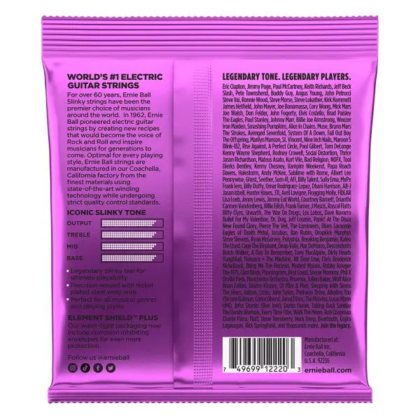 Ernie Ball - 11-48 Power Slinky Nickel Wound Electric Guitar Strings #P02220