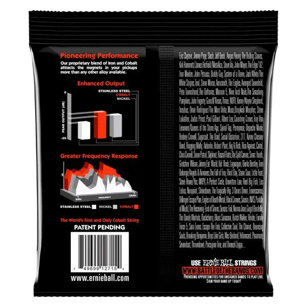 Ernie Ball - 10-52 Cobalt Slinky Skinny Top Heavy Bottom #2715