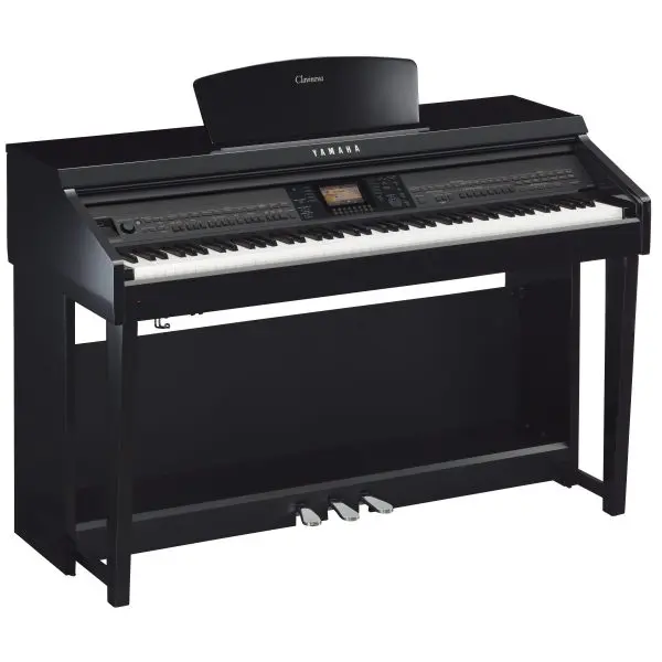 Yamaha - CVP-701 Polished Ebony Clavinova Digital Piano & Arranger