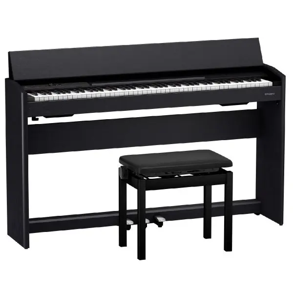 Roland - F701 Digital Piano Charcoal Black