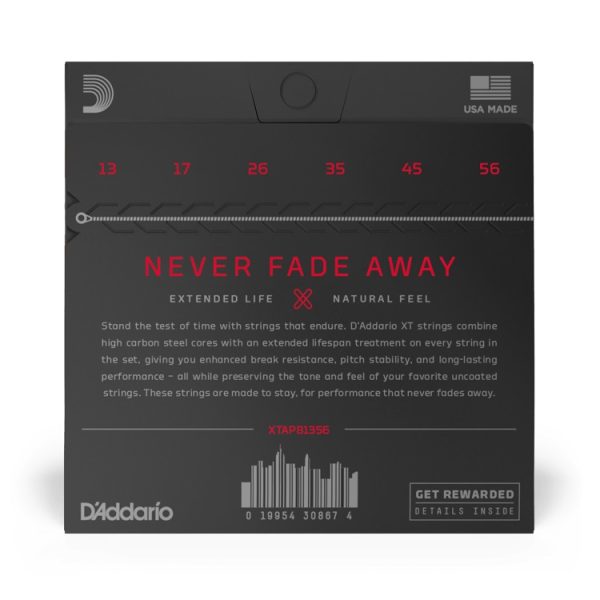 D'Addario - 13-56 XT Phosphor Bronze - Medium XTAPB1356