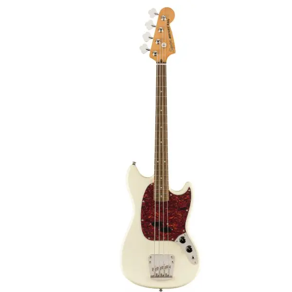 Squier Classic Vibe 60s Mustang Bass - Olympic White - 0374570505