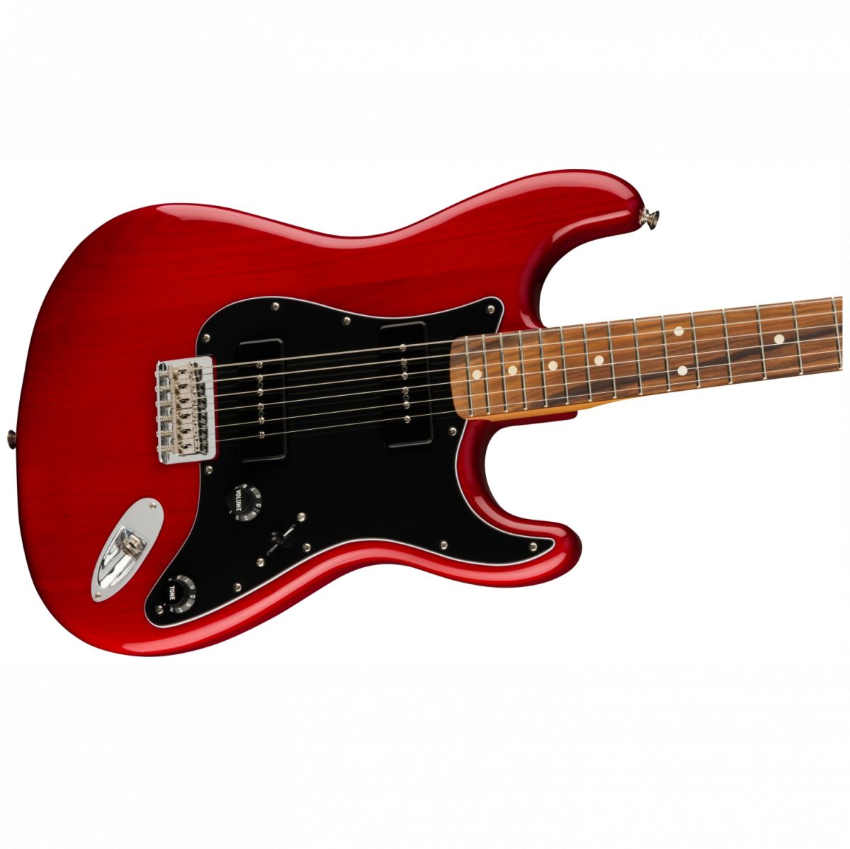 Fender - Noventa Stratocaster - Crimson Red Transparent - 0140923338-front2