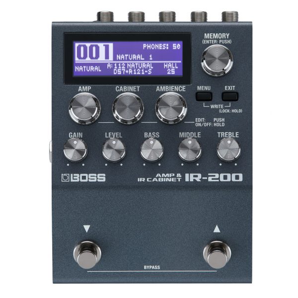 Boss IR200 - Amp & IR Cabinet top