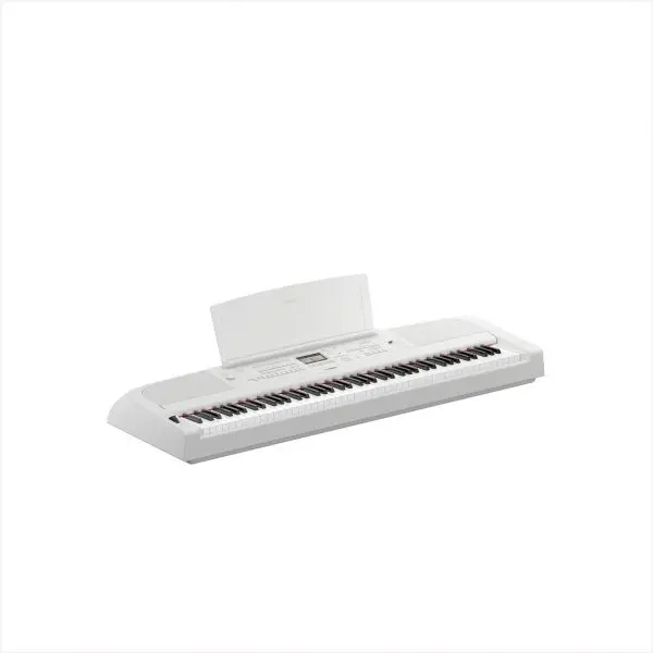Yamaha DGX670WH - Digital Piano & Arranger - WHITE-side