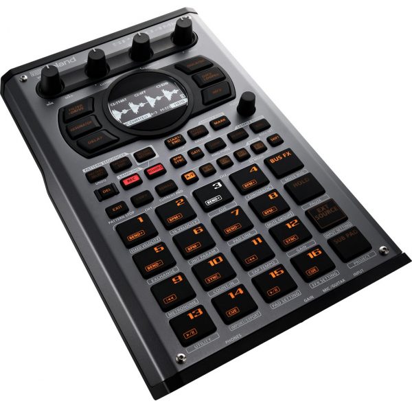 Roland SP-404MKII Creative Sampler and Effector slant