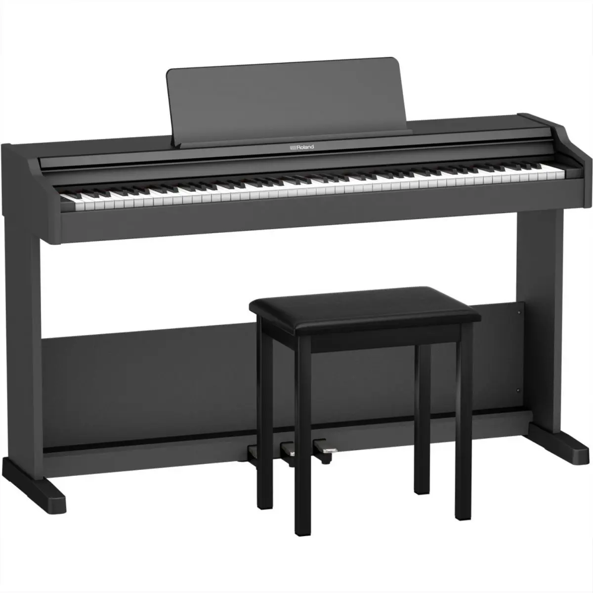 Roland – Piano numérique RP107 avec support – Noir : Nantel Musique