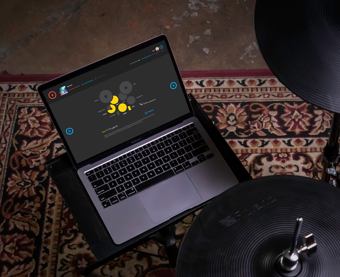 Roland VAD307 - V-Drums Acoustic Design Description Image 11