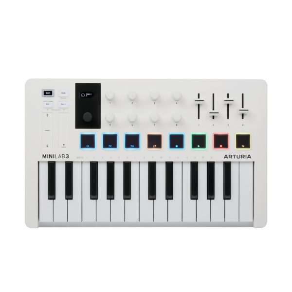 Arturia - MiniLab 3 25-Key MIDI Controller w/Software - White