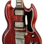 Gibson - Custom Shop 1964 Les Paul SG Standard VOS Reissue w/Maestro Vibrola - Cherry Red Body