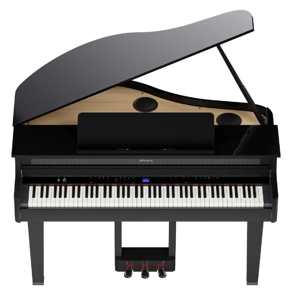 Roland GP 6 Digital Grand Piano Polished Ebony Nantel Musique