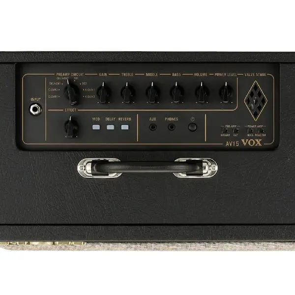 Vox - AV15 Hybrid Guitar Amp Controls