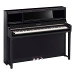 Yamaha - CSP-295 PE Clavinova - Polished Ebony Angle