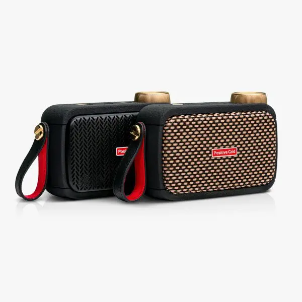 Positive Grid - Spark GO 5-Watt Ultra-portable Smart Guitar Amp & Bluetooth Speaker Grille