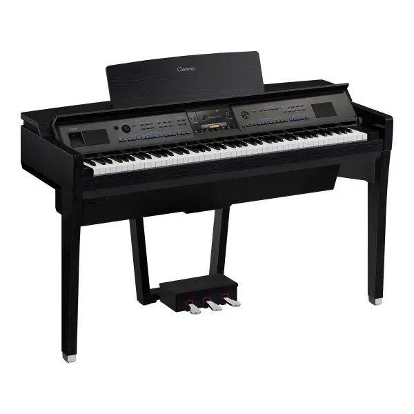 Yamaha - CVP-909 Black Clavinova Digital Piano