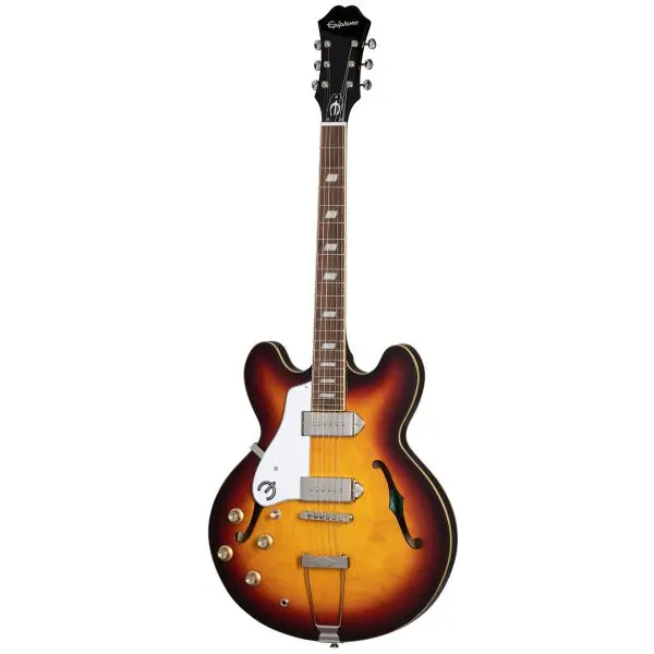 Epiphone - Casino Left-Handed Vintage Sunburst - EOCAVSNHLH