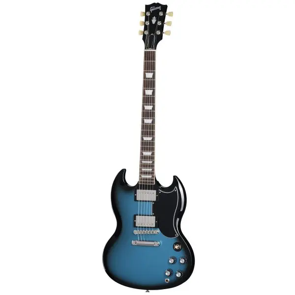 Gibson - SG Standard ‘61 Stopbar - Pelham Blue Burst #SG6100PKNH