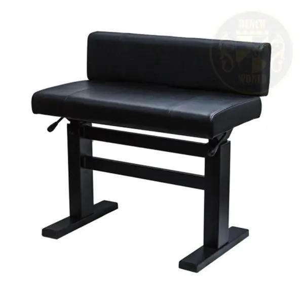 Benchworld - ADAGIO CHAIR PNEUMATIC Piano Chair with Backrest