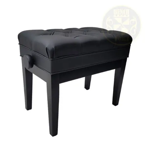 Benchworld - MINUET 1C SE Adjustable Piano Bench in Satin Ebony