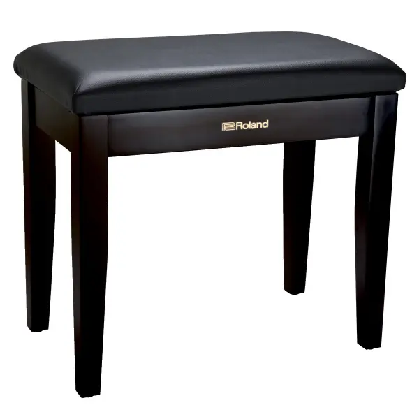 Roland – RPB-100PE – Piano Bench with Storage Compartment – Polished Ebony