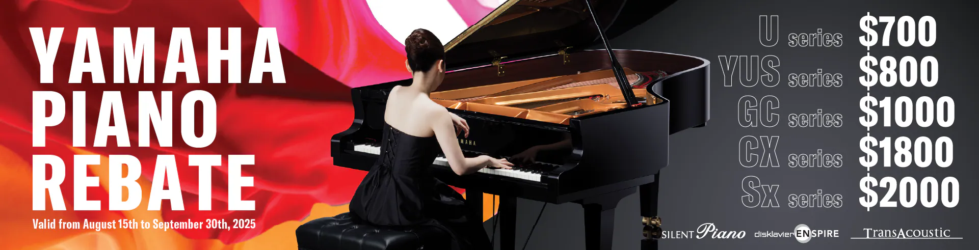 Yamaha Vente Acoustic Piano