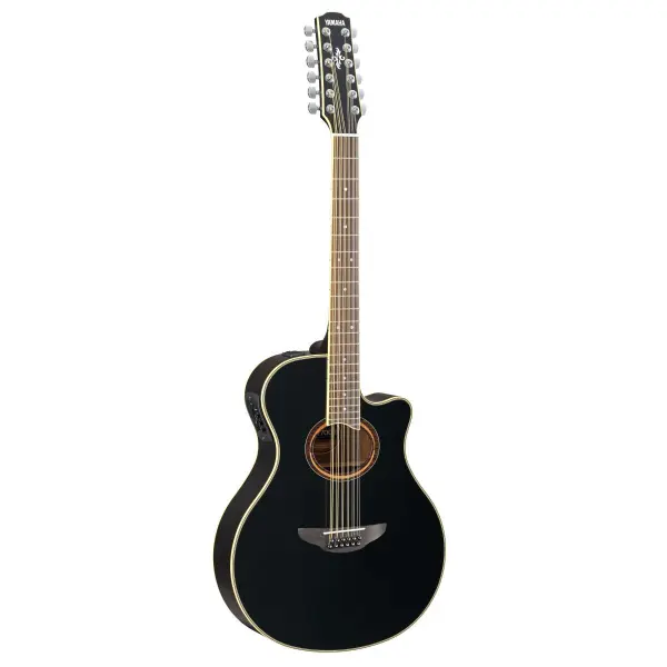 Yamaha – APX700II-12 Black Acoustic-Electric 12-String Guitar