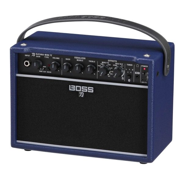 Boss - Blue Katana-Mini X Limited Edition Guitar Amplifier